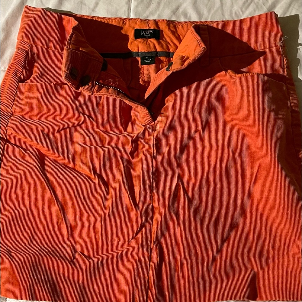 Pink Denim Skirt